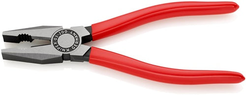 Kombizange Länge 200 mm poliert Kunststoffüberzug KNIPEX – Ansicht 3