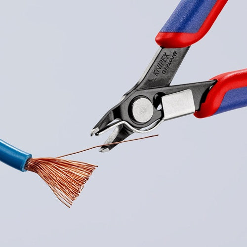 Elektronik-Seitenschneider Super-Knips® Länge 125 mm Form 4 Facette nein brüniert KNIPEX – Ansicht 4