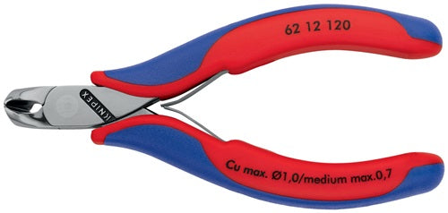 Elektronik-Schrägschneider Länge 120 mm Facette nein poliert KNIPEX – Ansicht 5