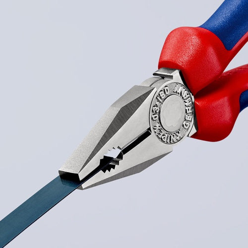 Kombizange Länge 180 mm verchromt Mehrkomponentenhüllen KNIPEX – Ansicht 3