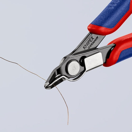 Elektronik-Seitenschneider Super-Knips® Länge 125 mm Form 4 Facette nein brüniert KNIPEX – Ansicht 3