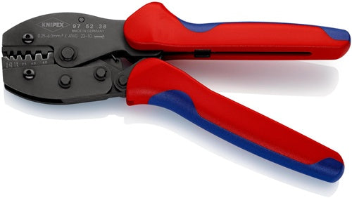 Aderendhülsencrimpzange PreciForce® Gesamtlänge 220 mm 025 - 6 (AWG 23 - 10) mm² brüniert M – Ansicht 6