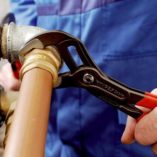 Wasserpumpenzange Cobra® Länge 250 mm Spannweiße 46 mm poliert Kunststoffüberzug KNIPEX – Ansicht 4