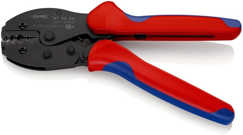Crimpzange PreciForce® Länge 220 mm 072/107/172/325/452/54 mm 498 g KNIPEX – Ansicht 5