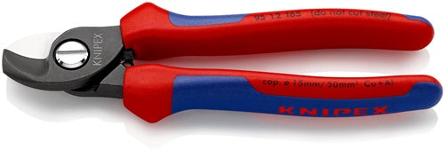 Kabelschere Länge 165 mm Mehrkomponenten-Hüllen KNIPEX