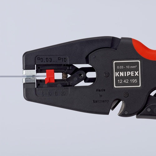 Automatikabisolierzange MultiStrip® 10 Länge 195 mm 003 - 10 (AWG 32 - 7) mm² KNIPEX – Ansicht 5