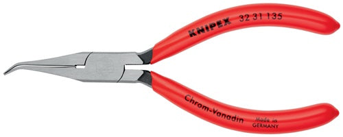 Justierzange Länge 135 mm 40° gewinkelt flach Kunststoffüberzug KNIPEX – Ansicht 3