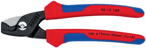 Kabelschere Länge 160 mm Mehrkomponenten-Hüllen KNIPEX – Ansicht 4