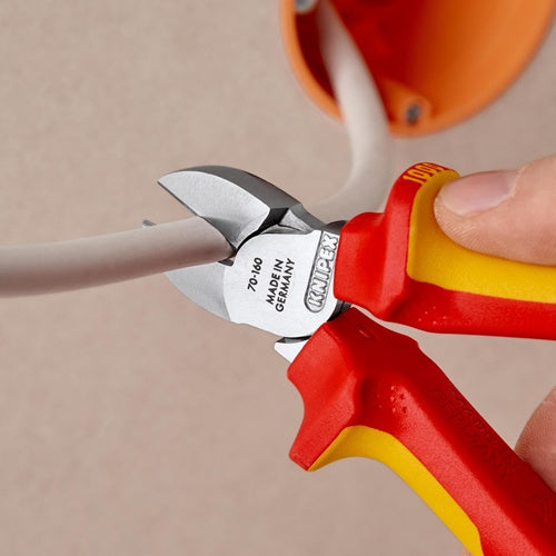 Seitenschneider Länge 160 mm VDE Mehrkomponenten-Hüllen KNIPEX – Ansicht 4