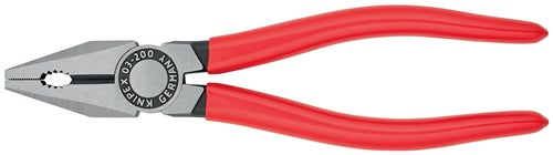Kombizange Länge 200 mm poliert Kunststoffüberzug KNIPEX – Ansicht 4