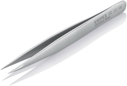 Präzisionspinzette Länge 120 mm gerade rostfrei antimagnetisch KNIPEX – Ansicht 4