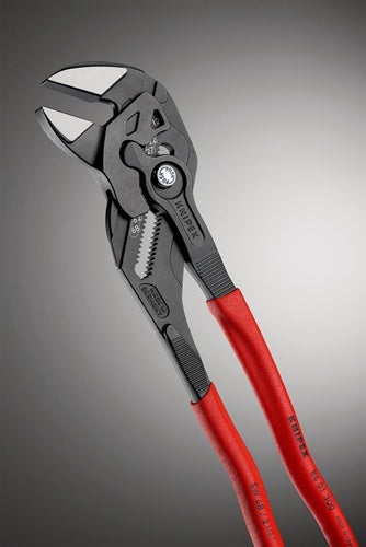 Zangenschlüssel Länge 300 mm schwarz atramentiert Spannweiße 68 mm Kunststoffüberzug KNIPEX – Ansicht 6