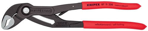 Wasserpumpenzange Cobra®…matic Länge 250 mm Spannweiße 46 mm poliert Kunststoffüberzug KNIPEX – Ansicht 3