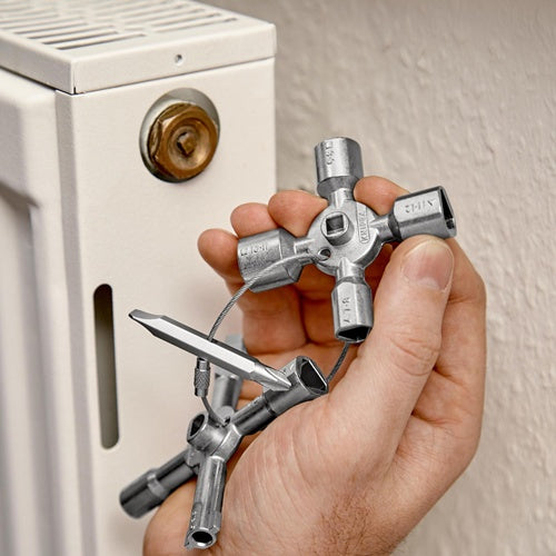 Schaltschrankschlüssel TwinKey® 6 Funktionen mit Magnet Verbindung KNIPEX – Ansicht 4