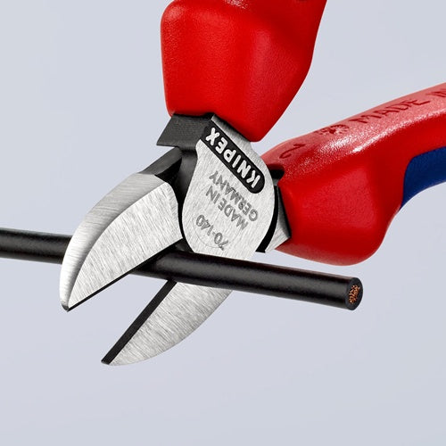 Seitenschneider Länge 140 mm Kopf poliert Mehrkomponenten-Hüllen max 18 mm KNIPEX – Ansicht 3