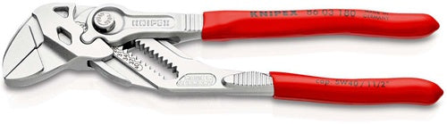 Zangenschlüssel Länge 180 mm Spannweiße 40 mm verchromt Kunststoffüberzug KNIPEX