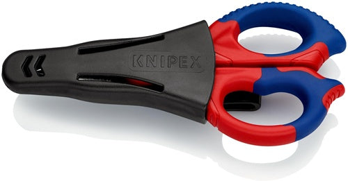 Elektriker-/Handwerkerschere Länge 155 mm 2-K-Hüllen KNIPEX – Ansicht 3