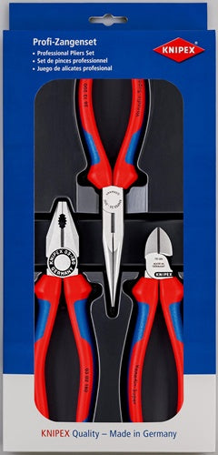 Zangensatz Montage-Paket Inhalt 3-teilig Ku-Tiefziehteil KNIPEX