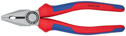 Kombizange Länge 200 mm poliert Mehrkomponentenhüllen KNIPEX – Ansicht 4