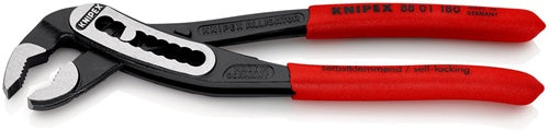 Wasserpumpenzange Alligator® Länge 180 mm Spannweiße 36 mm poliert Kunststoffüberzug KNIPEX – Ansicht 4