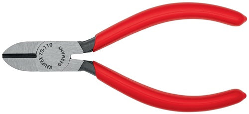 Seitenschneider Länge 110 mm Kopf poliert Kunststoffüberzug KNIPEX – Ansicht 4