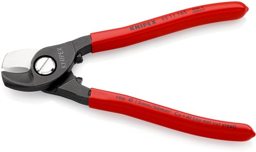 Kabelschere Länge 165 mm Kunststoffüberzug KNIPEX – Ansicht 3