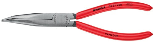 Mechanikerzange Länge 200 mm Form 2 40° gewinkelt Kunststoffüberzug KNIPEX – Ansicht 3
