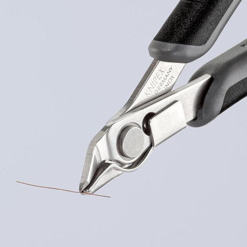 Elektronik-Seitenschneider Super-Knips® Länge 125 mm Form 1 Facette nein poliert KNIPEX – Ansicht 4