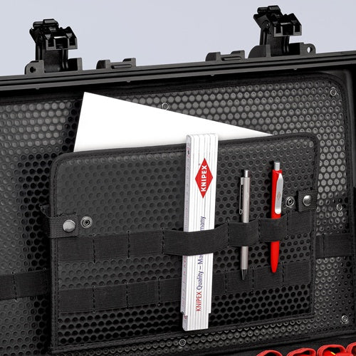 Werkzeugkoffür Robust45 Move 63-teilig Koffür aus schlagfestem Polypropylen für Elektriker KNIPEX – Ansicht 5
