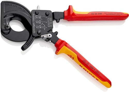 Kabelschneider Gesamtlänge 250 mm max 32 (240 mm²) mm Mehrkomponenten-Hüllen VDE KNIPEX – Ansicht 3
