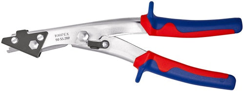 Blechknabber Gesamtlänge 280 mm Schnittbreite 27 mm vernickelt Mehrkomponenten-Hüllen KNIPEX – Ansicht 3