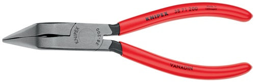 Mechanikerzange Länge 200 mm Form 7 70° gewinkelt Kunststoffüberzug KNIPEX – Ansicht 4