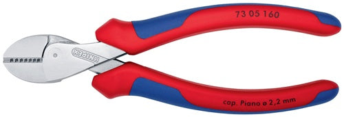 Kompaktseitenschneider X-Cut® Länge 160 mm Kopf verchromt Mehrkomponenten-Hüllen KNIPEX – Ansicht 3