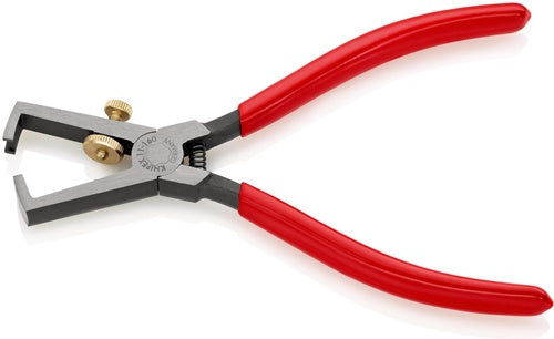 Abisolierzange Länge 160 mm poliert Kunststoffüberzug mit Öffnungsfeder KNIPEX – Ansicht 3