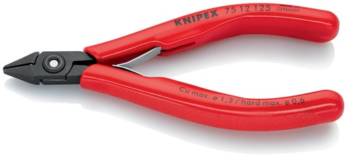 Elektronik-Seitenschneider Länge 125 mm Form 1 Facette ja KNIPEX – Ansicht 3