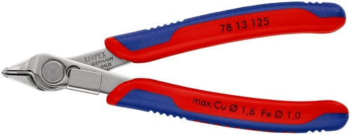 Elektronik-Seitenschneider Super-Knips® INOX Länge 125 mm Form 1 Facette nein poliert KNIPEX