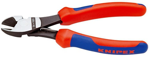 Kraftseitenschneider Länge 180 mm poliert Form 1 Mehrkomponenten-Hüllen KNIPEX – Ansicht 5