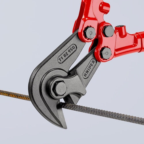 Baustahlmattenschneider Gesamtlänge 950 mm weißh 11 mm mittel 9 mm hart 6 mm KNIPEX – Ansicht 4