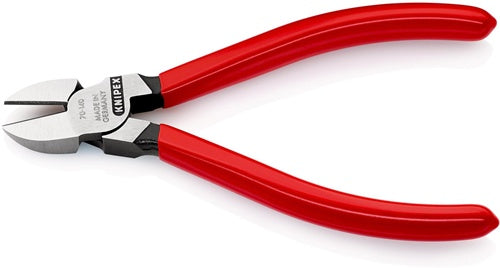 Seitenschneider Länge 140 mm Kopf poliert Kunststoffüberzug KNIPEX – Ansicht 4