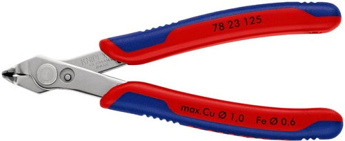 Elektronik-Seitenschneider Super-Knips® INOX Länge 125 mm Form 2 Facette nein poliert KNIPEX
