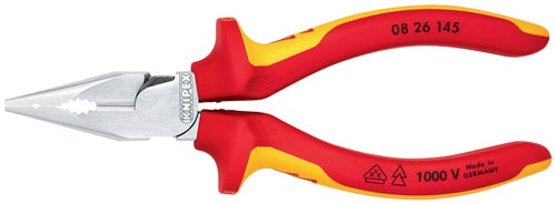 Spitzkombizange Länge 145 mm Mehrkomponentenhüllen verchromt VDE KNIPEX – Ansicht 5