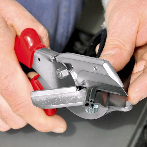 Gehrungsschere Länge 215 mm Klingenlänge 56 mm KNIPEX – Ansicht 4