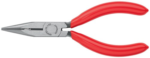 Flachrundzange Länge 140 mm flach/rund gerade poliert Kunststoffüberzug KNIPEX – Ansicht 3