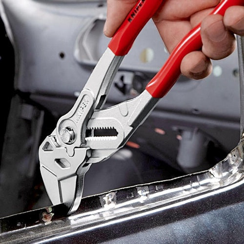 Zangenschlüssel Länge 150 mm Spannweiße 27 mm verchromt Kunststoffüberzug KNIPEX – Ansicht 5