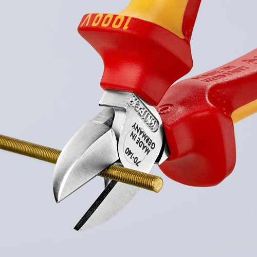 Seitenschneider Länge 140 mm VDE Mehrkomponenten-Hüllen KNIPEX – Ansicht 6