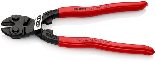 Kompaktbolzenschneider CoBolt® Länge 200 mm Kunststoffüberzug gerade 36 mm mit Aussparung weißh 6 mm mittel 52 – Ansicht 3
