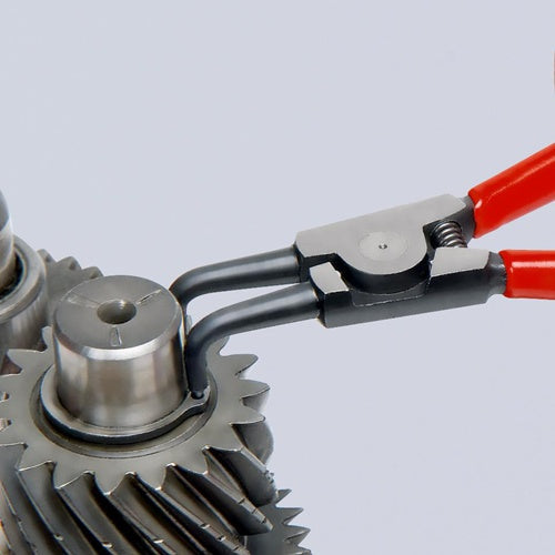 Außensicherungsringzange A 21 für Wellen Ø 19 - 60 mm 90° gewinkelt poliert Länge 170 mm KNIPEX – Ansicht 4