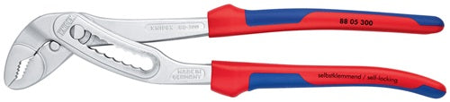 Wasserpumpenzange Alligator® Länge 300 mm Spannweiße 60 mm verchromt Mehrkomponenten-Hüllen KNIPEX – Ansicht 4