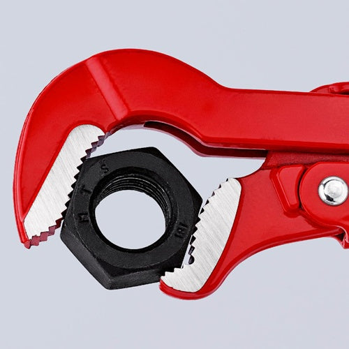 Rohrzange Gesamtlänge 245 mm Spannweiße 0-35 mm für Rohre 1/2 ? KNIPEX – Ansicht 5
