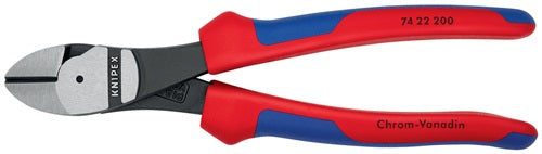 Kraftseitenschneider Länge 200 mm Form 2 Mehrkomponenten-Hüllen KNIPEX – Ansicht 5